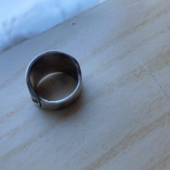 Silpada Holy Trinity Ring 925 STERLING SILVER SZ 7 ISRAEL - Picture 2 of 2